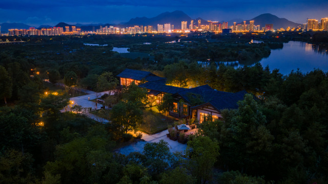 “城市綠肺”緩解疲憊,“新甌菜”傳承風(fēng)味 在宋式庭院“品讀”三垟濕地的味道